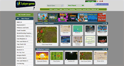 Desktop Screenshot of 2-player-games.com
