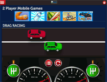 Tablet Screenshot of 2-player-games.com